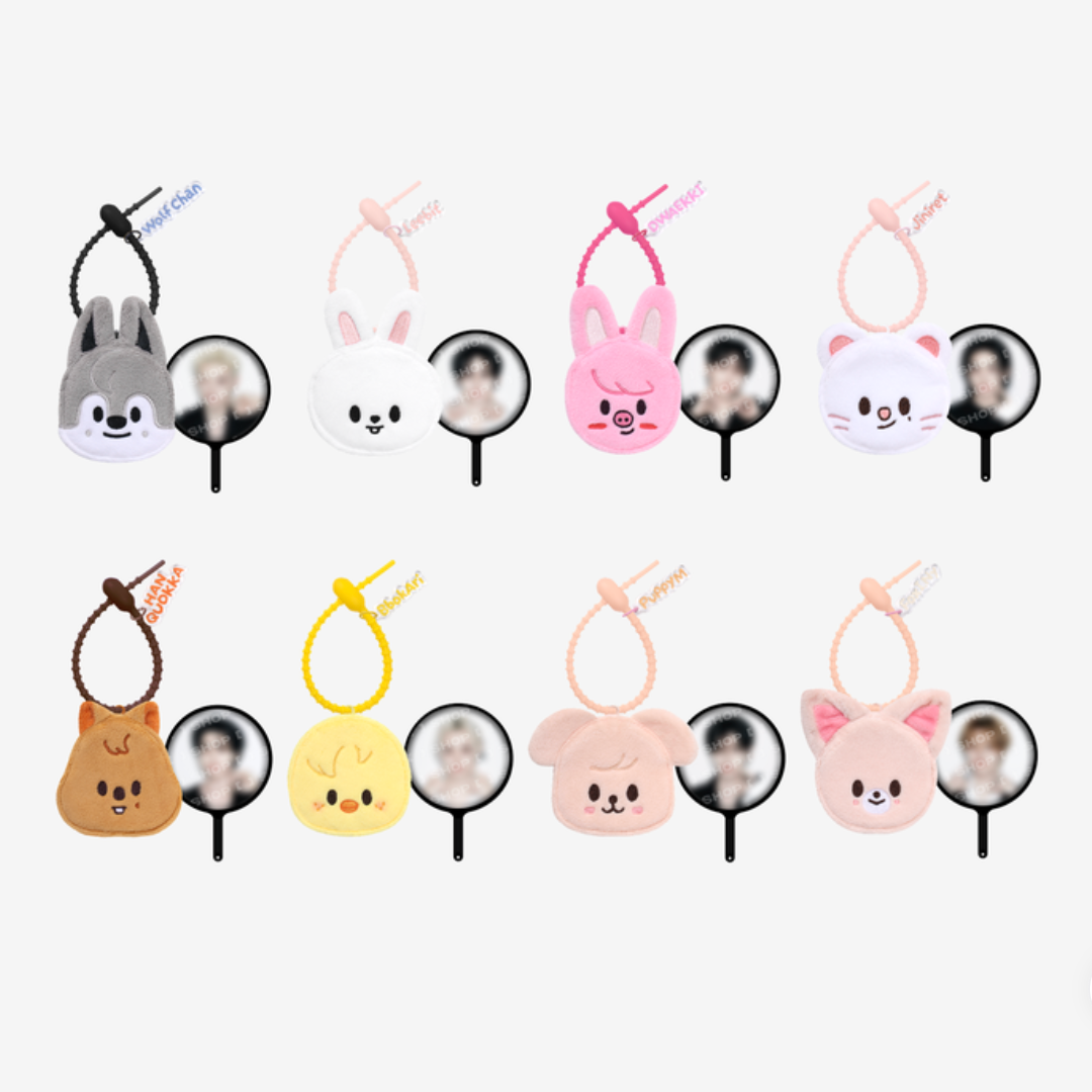 STRAY KIDS WORLD TOUR [RUN IT SEOUL] OFFICIAL MD - 04. SKZOO PLUSH MINI PICKET KEYRING