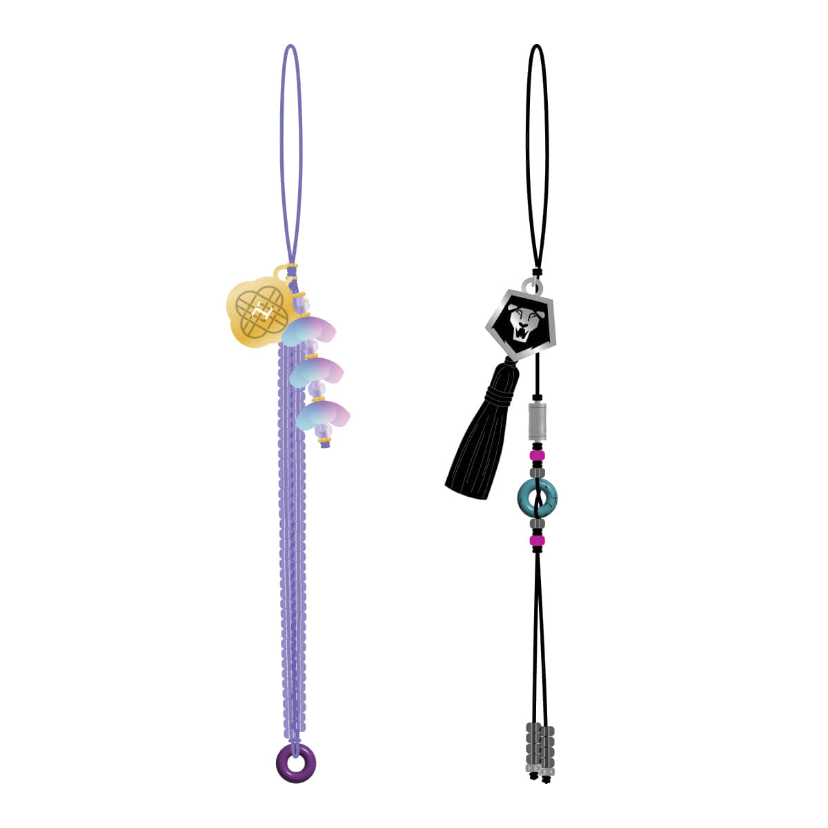 KPOP DEMON HUNTERS OFFICIAL LIGHT STICK BEADS STRAP (PRE-ORDER)