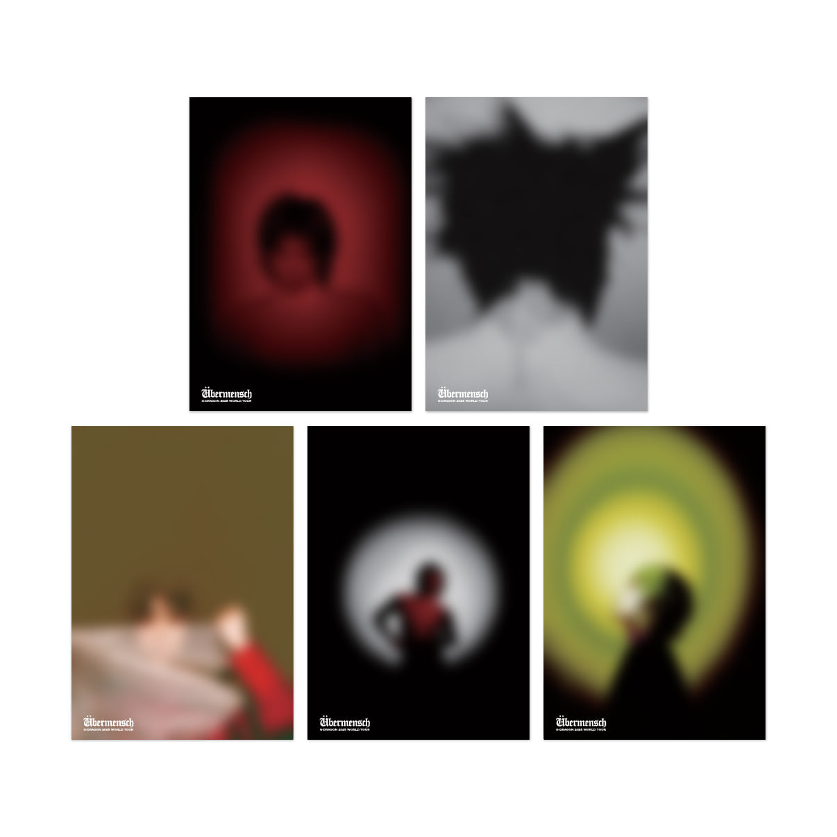 G-DRAGON 2025 WORLD TOUR OFFICIAL MD - 25. POSTER SET (PRE-ORDER)