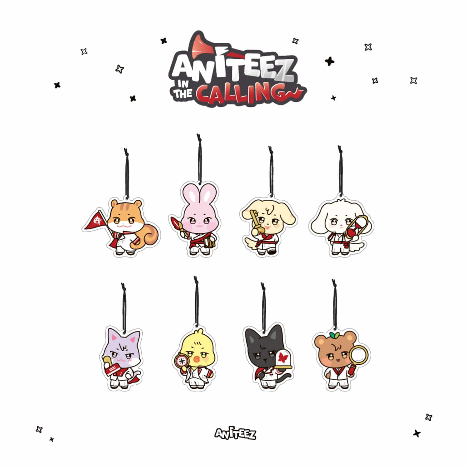 ATEEZ X ANITEEZ [ANITEEZ IN THE CALLING] OFFICIAL MD - 12. SCENTED PAPER (PRE-ORDER)