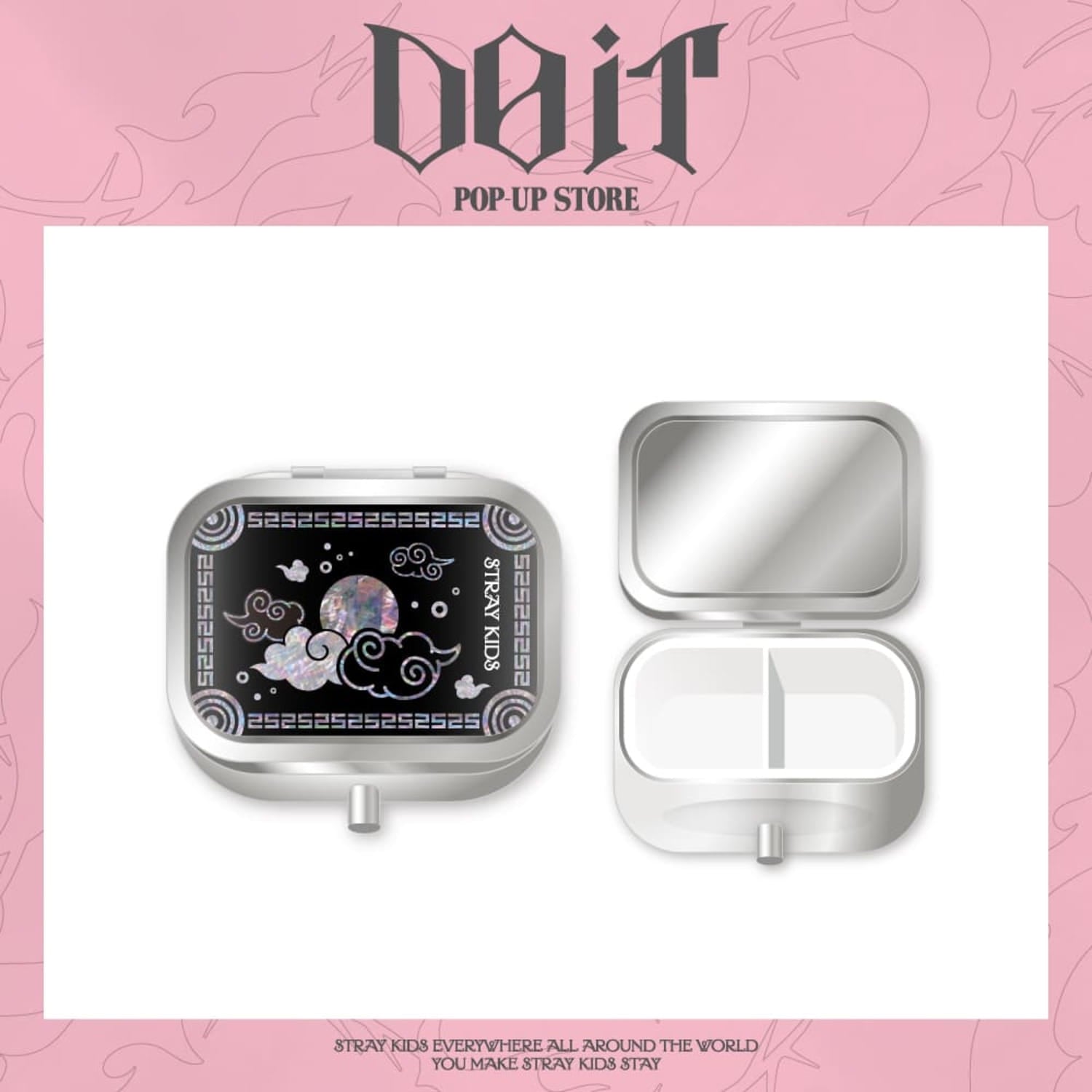 STRAY KIDS [DO IT] POP-UP STORE OFFICIAL MD - 15. MINI ACCESSORIES CASE (PRE-ORDER)