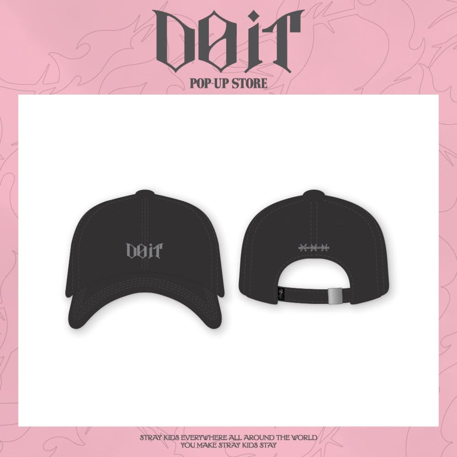 STRAY KIDS [DO IT] POP-UP STORE OFFICIAL MD - 09. BALL CAP (PRE-ORDER)