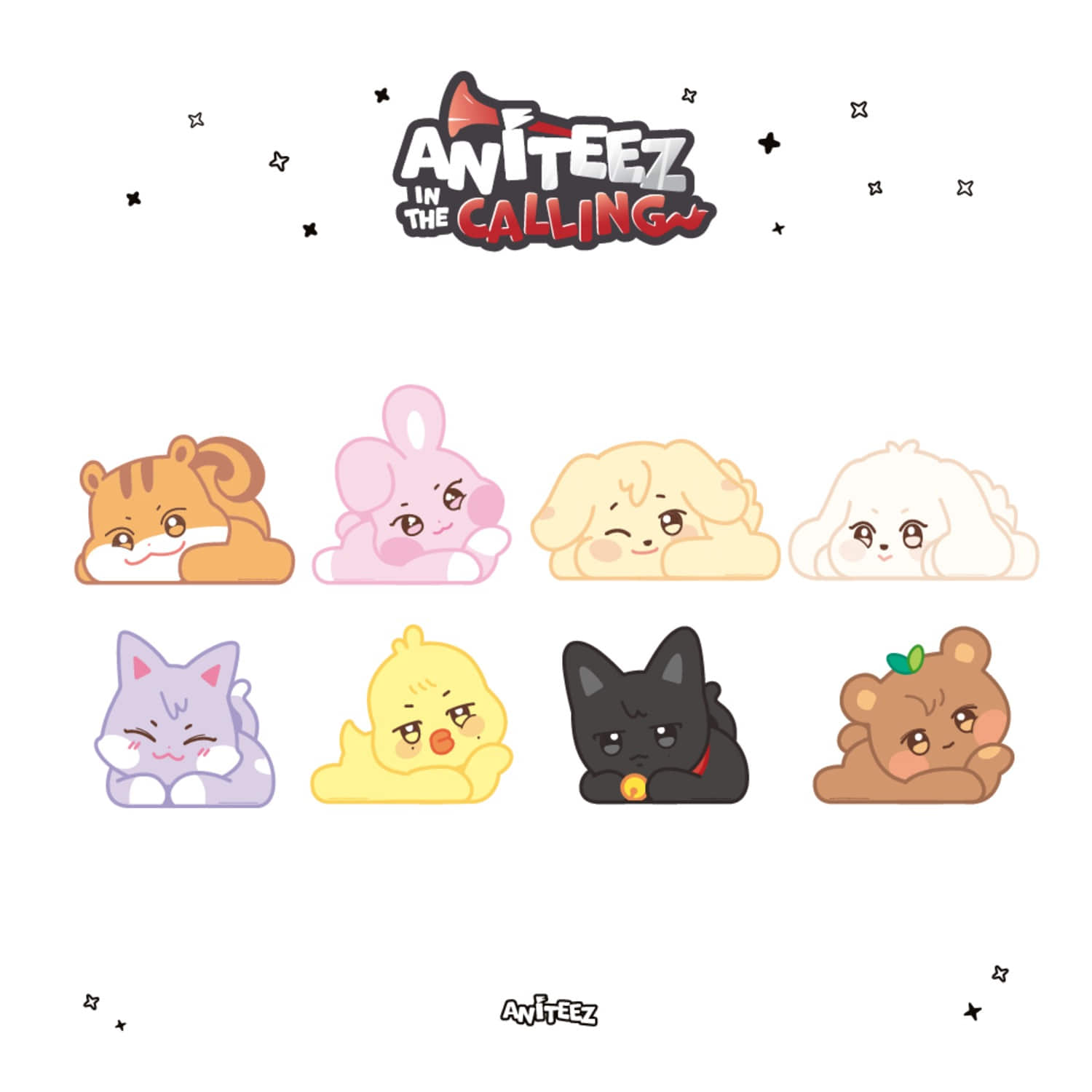 ATEEZ X ANITEEZ [ANITEEZ IN THE CALLING] OFFICIAL MD - 25. MOUSE PAD (PRE-ORDER)