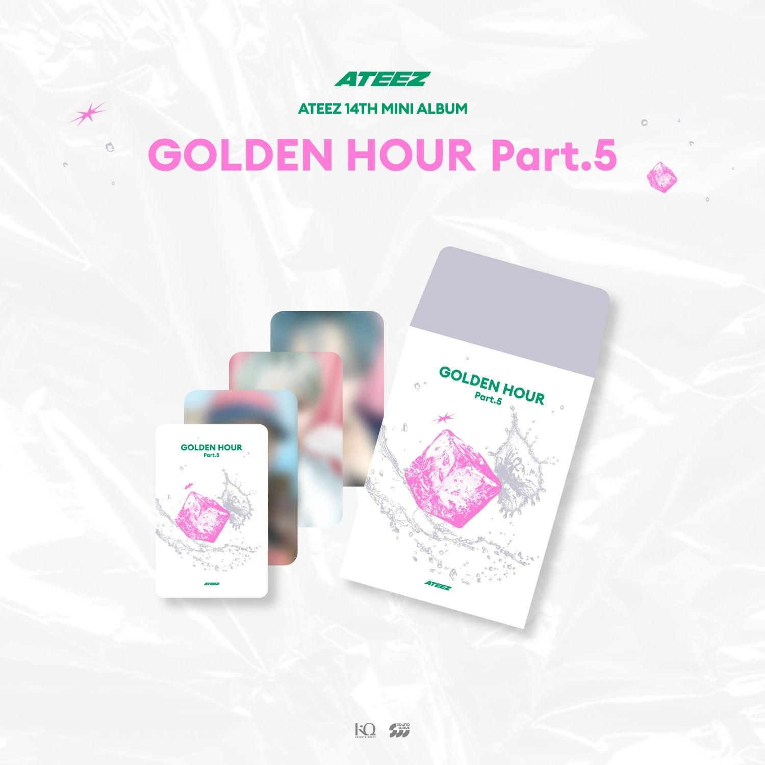 ATEEZ POP-UP STORE [GOLDEN HOUR : PART.5] OFFICIAL MD - 01. RANDOM TRADING CARD (PRE-ORDER)