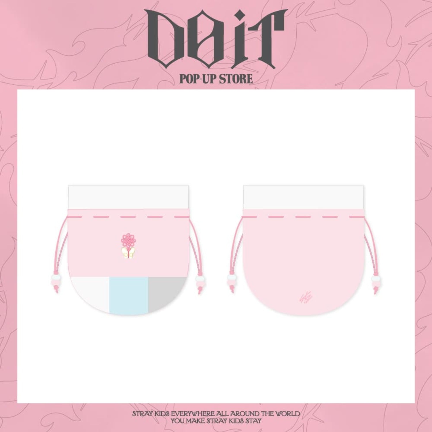 STRAY KIDS [DO IT] POP-UP STORE OFFICIAL MD - 13. LUCKY POUCH (PRE-ORDER)