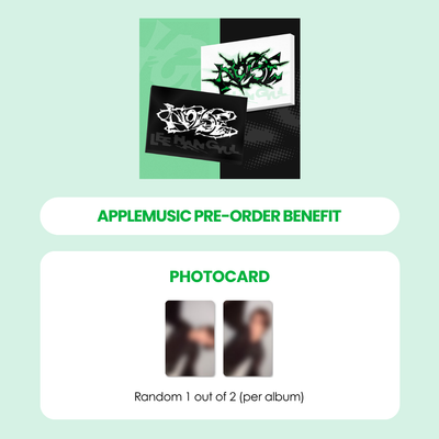 LEE HAN GYUL 1ST MINI ALBUM - NOISE + APPLEMUSIC PHOTOCARD
