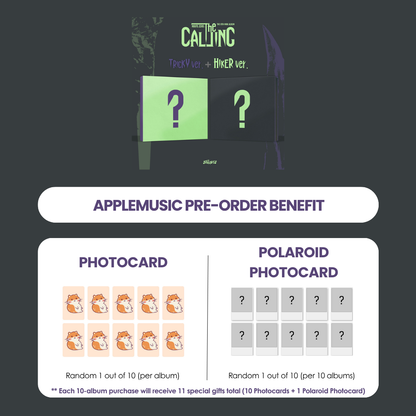 XIKERS 8TH MINI ALBUM - ROUTE ZERO : THE CALLING + APPLEMUSIC PHOTOCARD (PRE-ORDER)