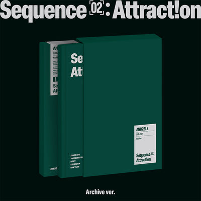 AND2BLE 2ND MINI ALBUM - SEQUENCE 02: ATTRACTION + WITHMUU PHOTOCARD (PRE-ORDER)