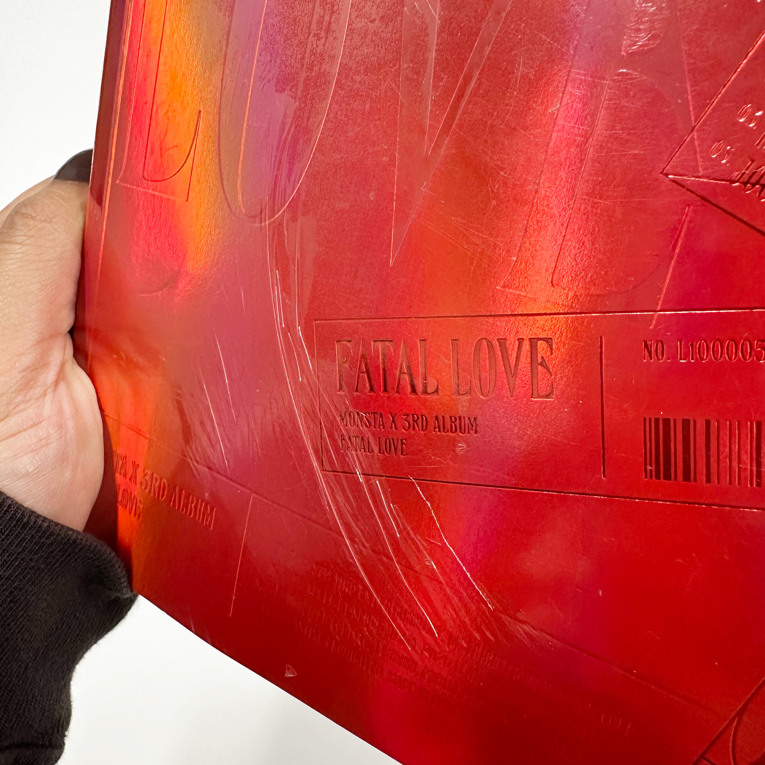 MONSTA X 3RD ALBUM - FATAL LOVE [SECOND CHANCE] - 01