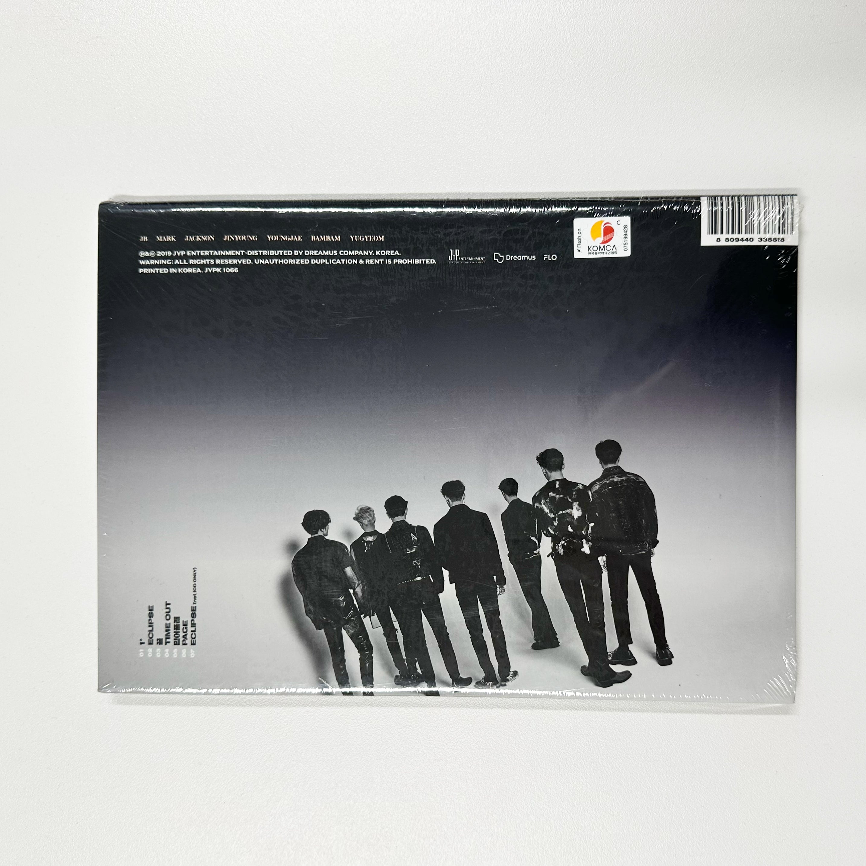 GOT7 9TH MINI ALBUM - SPINNING TOP [SECOND CHANCE] - 01