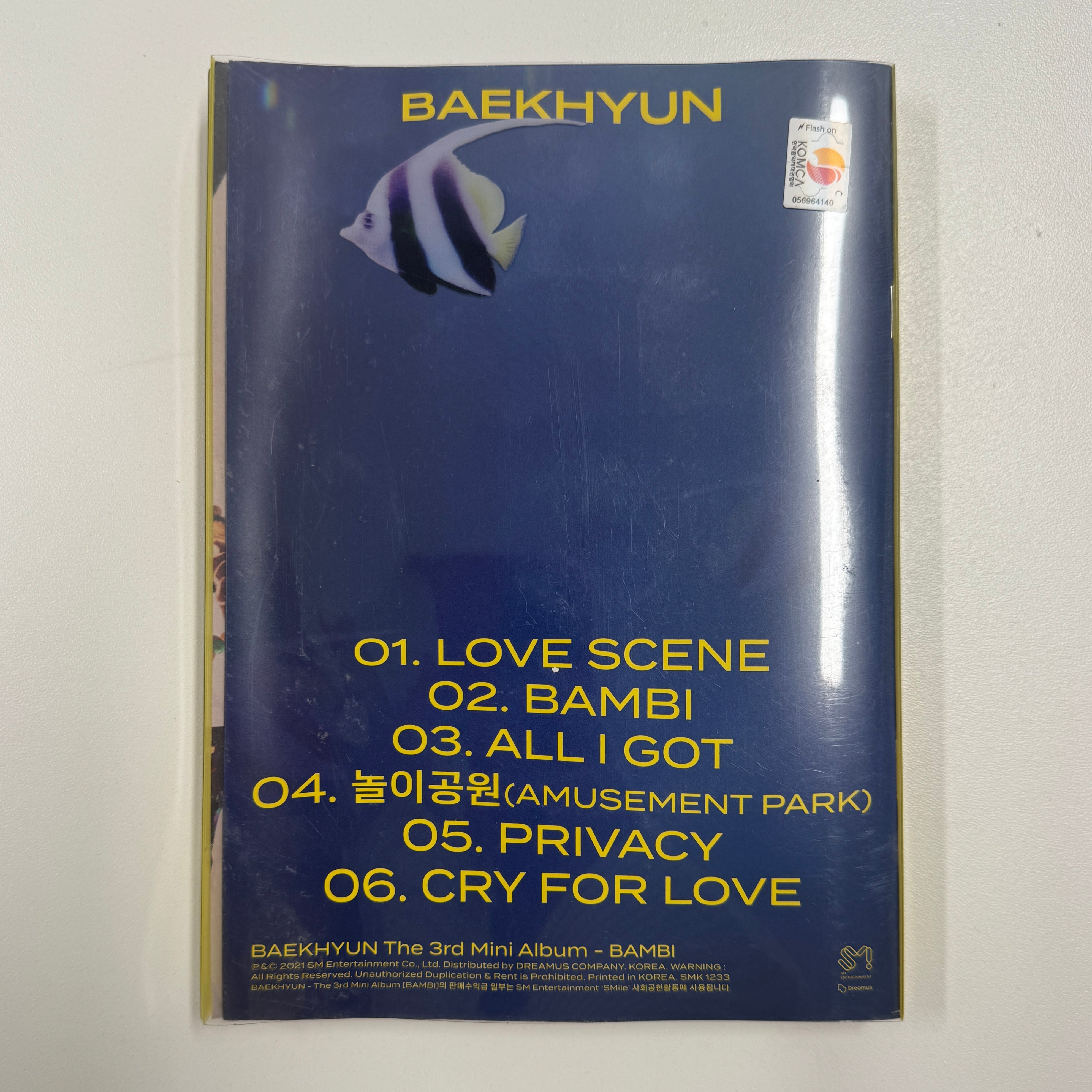 BAEKHYUN 3RD MINI ALBUM - BAMBI (PHOTOBOOK VER.) - [SECOND CHANCES] - 01