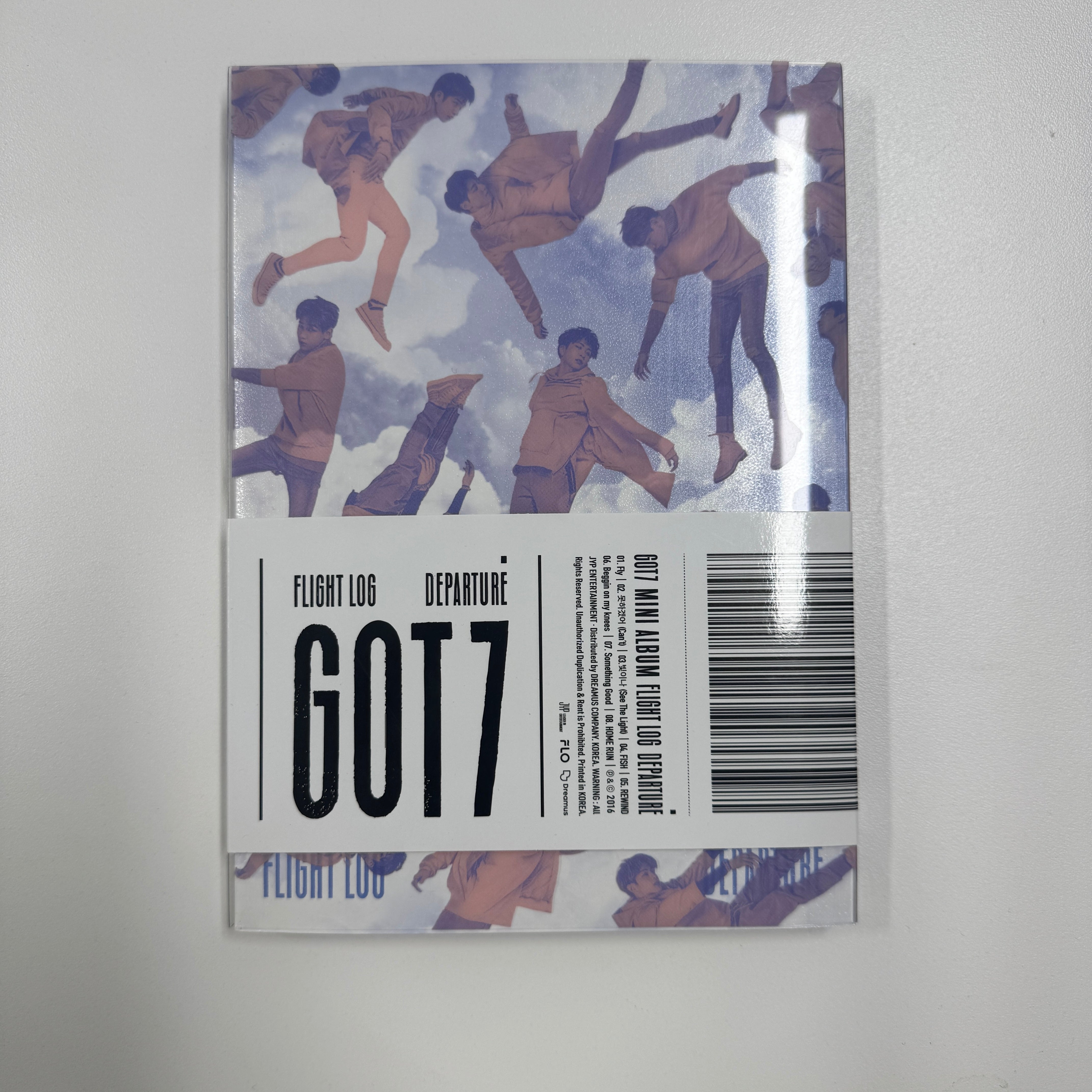 GOT7 5TH MINI ALBUM - FLIGHT LOG : DEPARTURE - [SECOND CHANCES] - 01