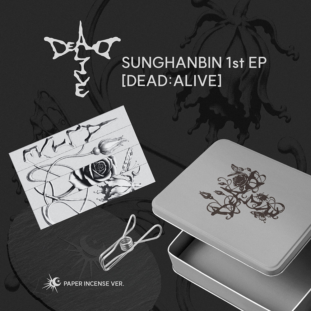 SUNG HAN BIN 1ST MINI ALBUM - DEAD:ALIVE (PAPER INCENSE VER.)