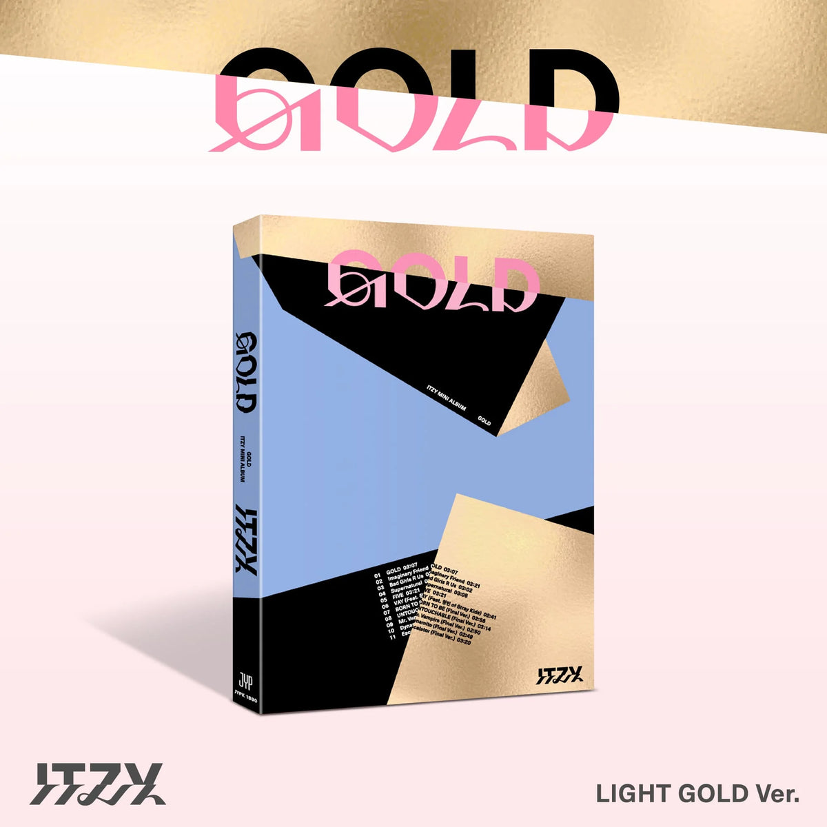 ITZY ALBUM - GOLD (STANDARD VER.) + MAKESTAR PHOTOCARD – SubK Shop