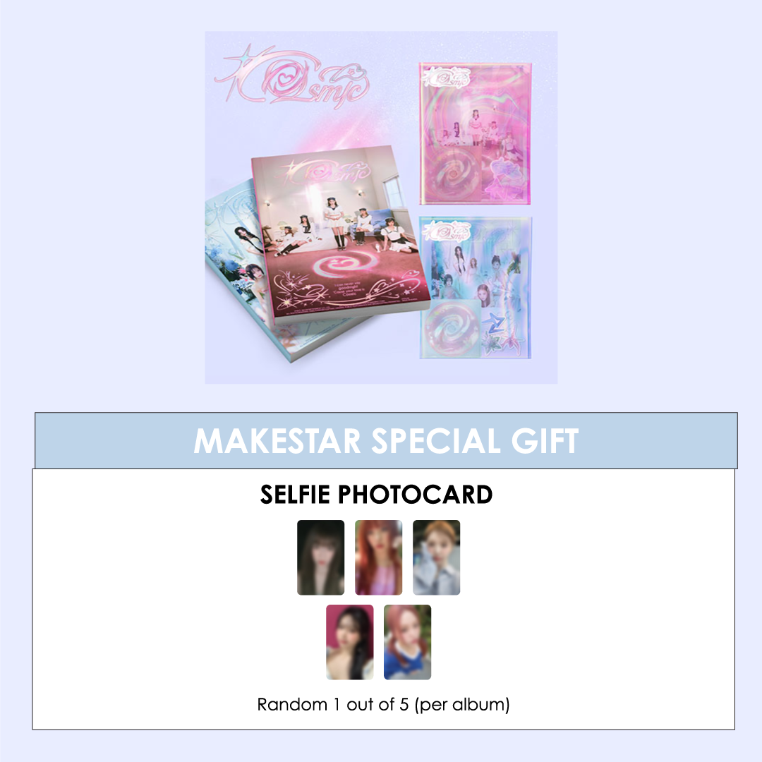 RED VELVET 7TH MINI ALBUM - COSMIC (PHOTOBOOK VER.) + MAKESTAR PHOTOCARD (LD VER.)