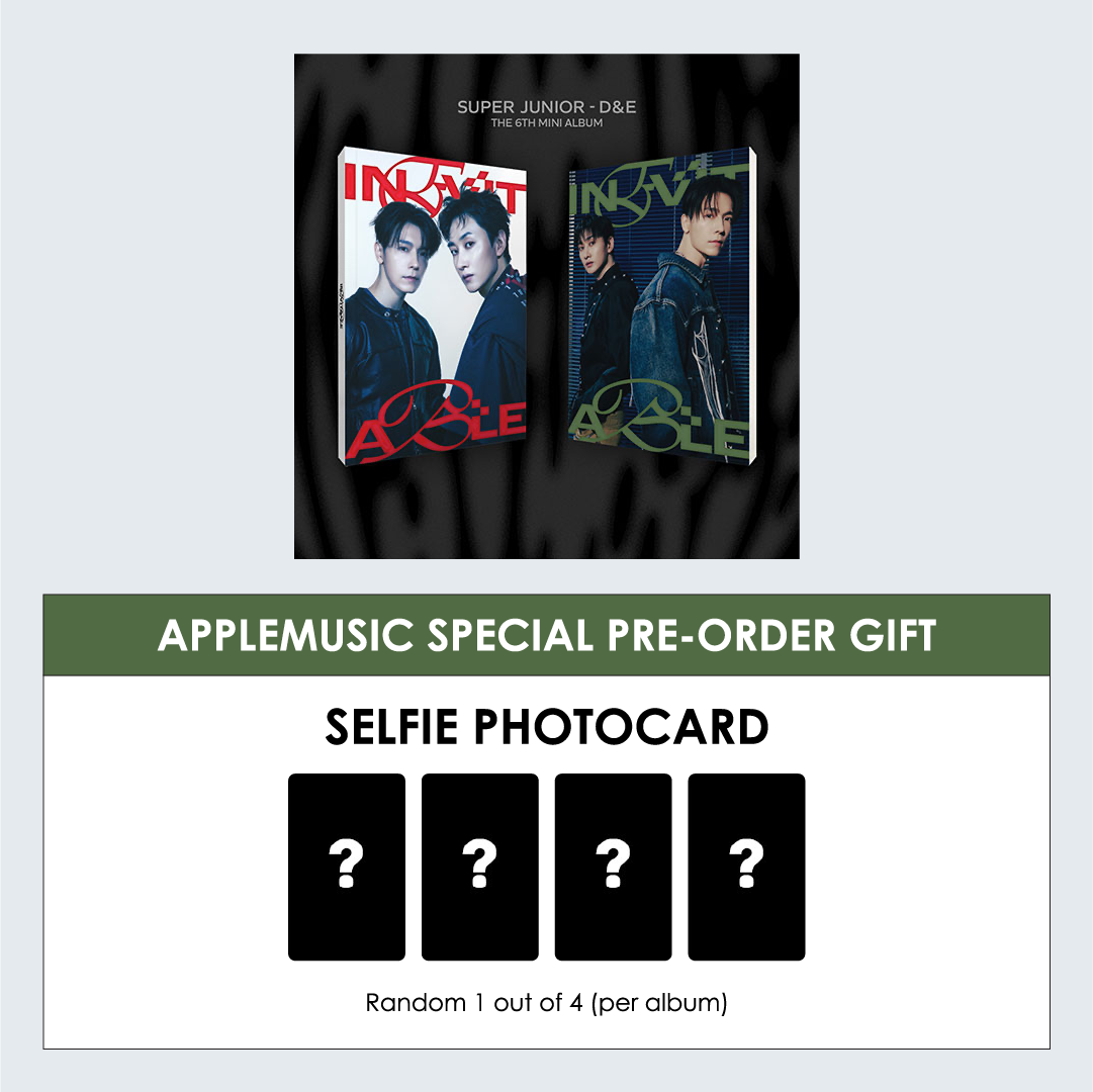 SUPER JUNIOR D&E 6TH MINI ALBUM - INEVITABLE + APPLEMUSIC
