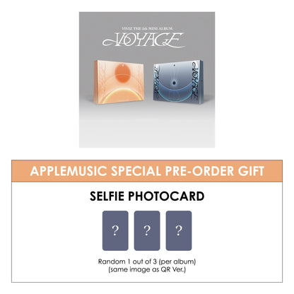 VIVIZ 5TH MINI ALBUM - VOYAGE + APPLEMUSIC PHOTOCARD