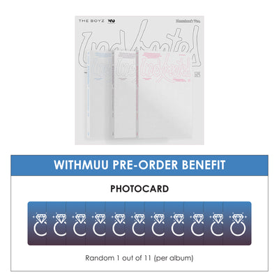 THE BOYZ 3RD ALBUM - UNEXPECTED (PHOTOBOOK VER.) + WITHMUU PHOTOCARD