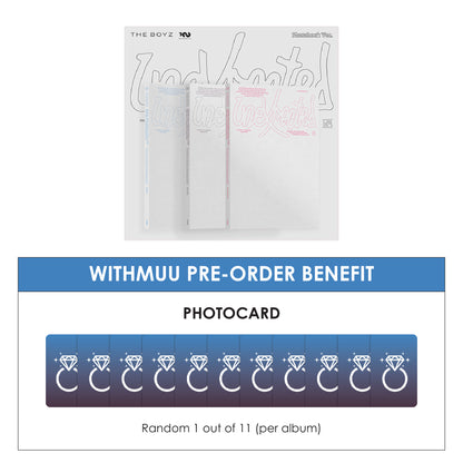 THE BOYZ 3RD ALBUM - UNEXPECTED (PHOTOBOOK VER.) + WITHMUU PHOTOCARD