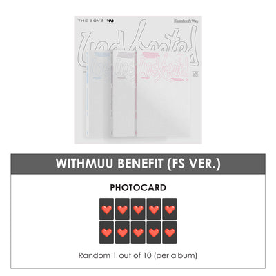 THE BOYZ 3RD ALBUM - UNEXPECTED (PHOTOBOOK VER.) + WITHMUU PHOTOCARD (FS VER.)