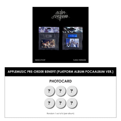 NMIXX 4TH EP ALBUM - FE3O4: FORWARD (PLATFORM ALBUM POCAALBUM VER.) + APPLEMUSIC CIRCLE PHOTOCARD