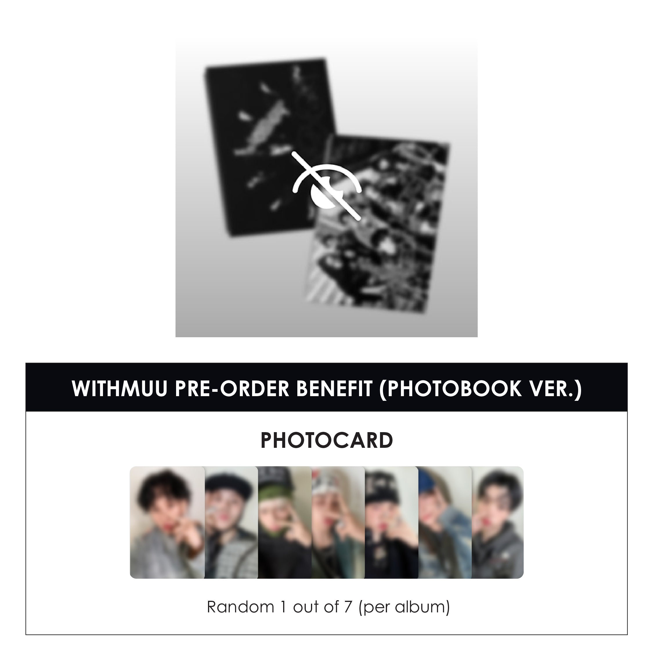 NEWBEAT 1ST ALBUM - RAW AND RAD (PHOTOBOOK VER.) + WITHMUU PHOTOCARD