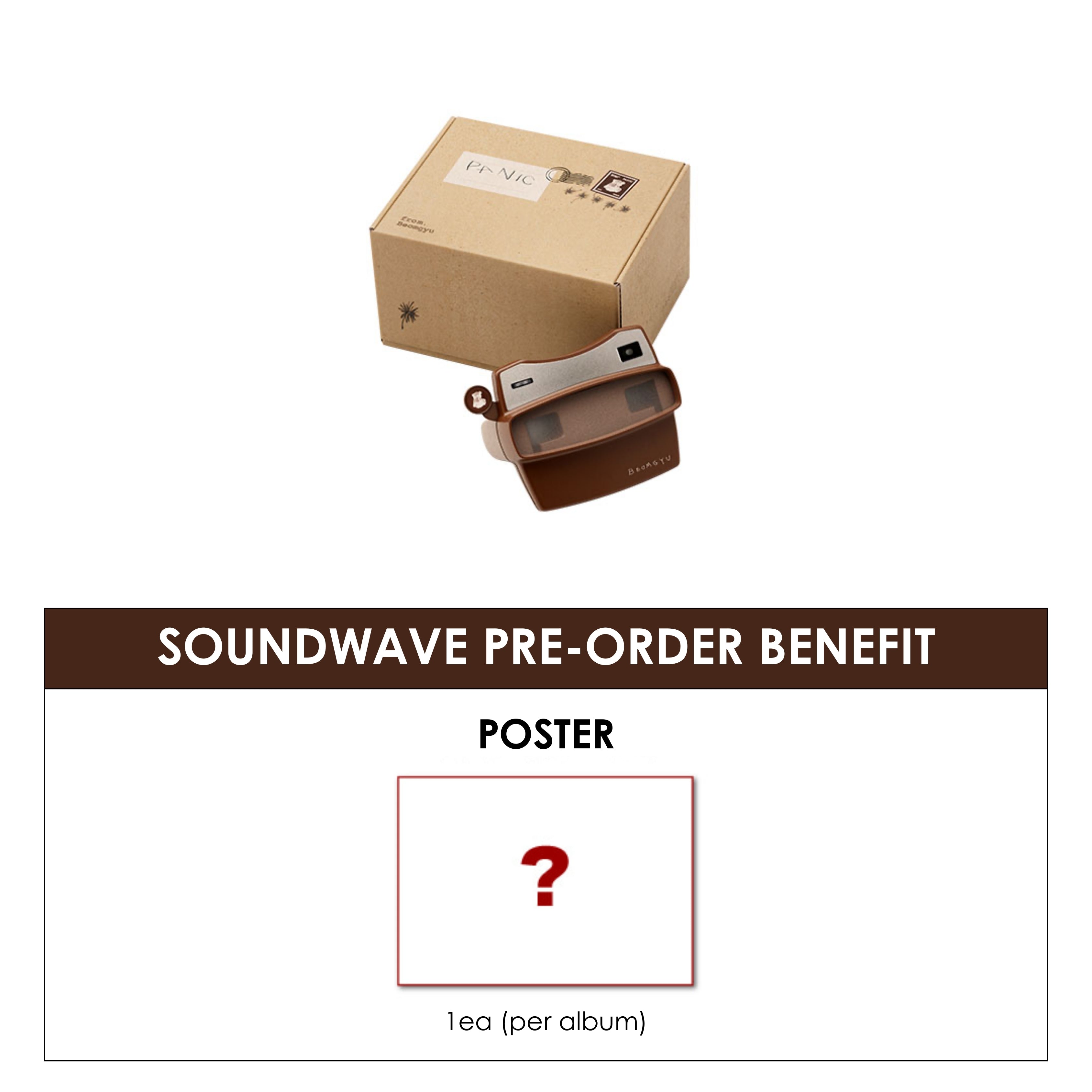 BEOMGYU'S MIXTAPE: PANIC + SOUNDWAVE POSTER (PRE-ORDER)