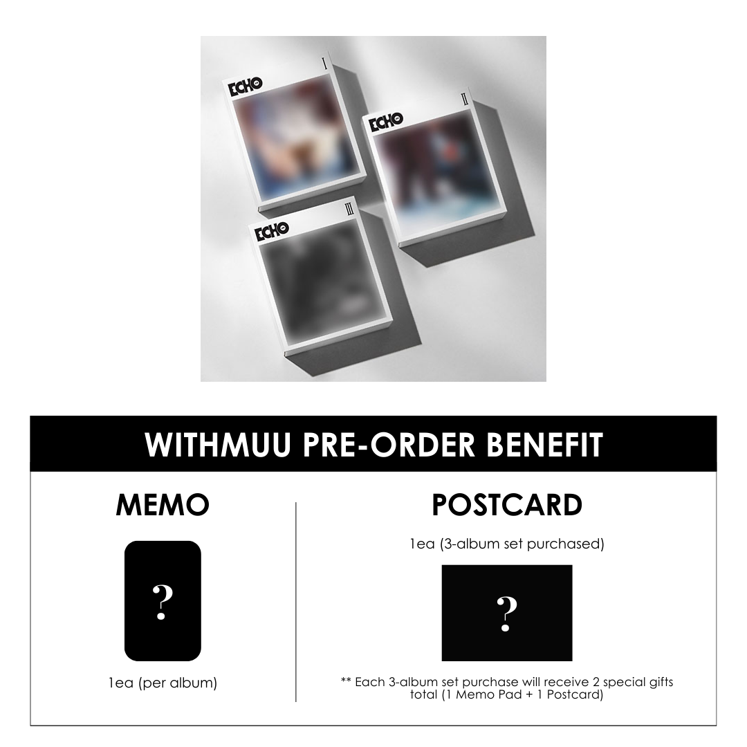 JIN - ECHO + WITHMUU MEMO PAD + POSTCARD (PRE-ORDER)