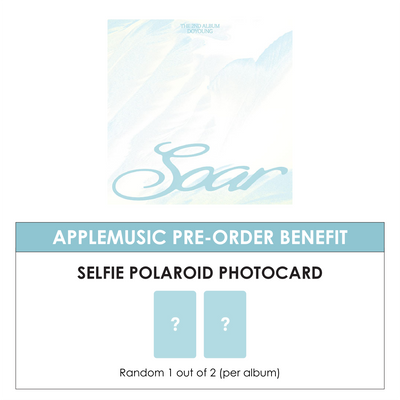 DOYOUNG 2ND ALBUM - SOAR (BE MY LIGHT VER.) + APPLEMUSIC PHOTOCARD