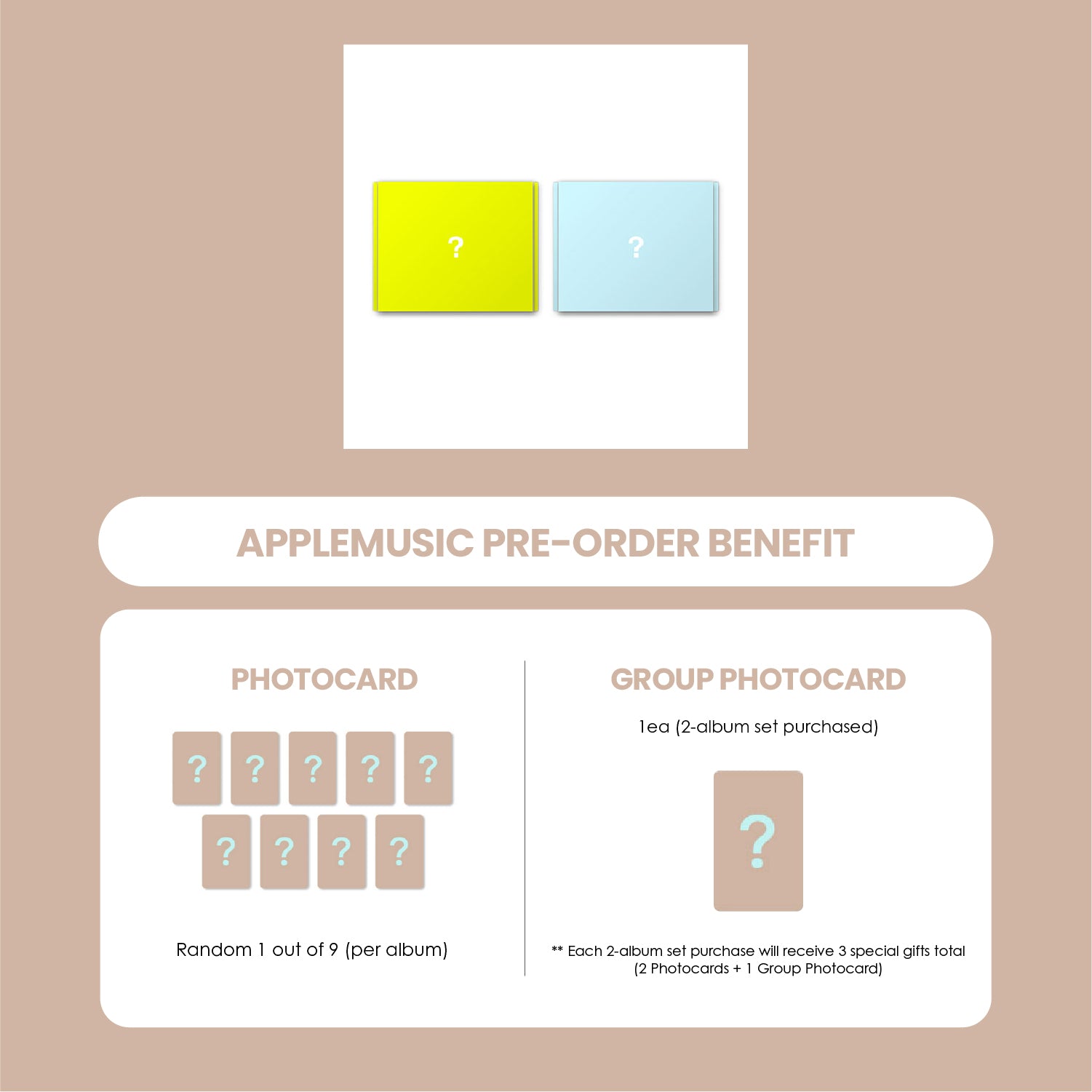 &TEAM 1ST MINI ALBUM - BACK TO LIFE + APPLEMUSIC PHOTOCARD (PRE-ORDER)