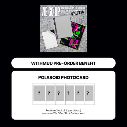 BABYMONSTER 2ND MINI ALBUM - WE GO UP + WITHMUU PHOTOCARD (PRE-ORDER)