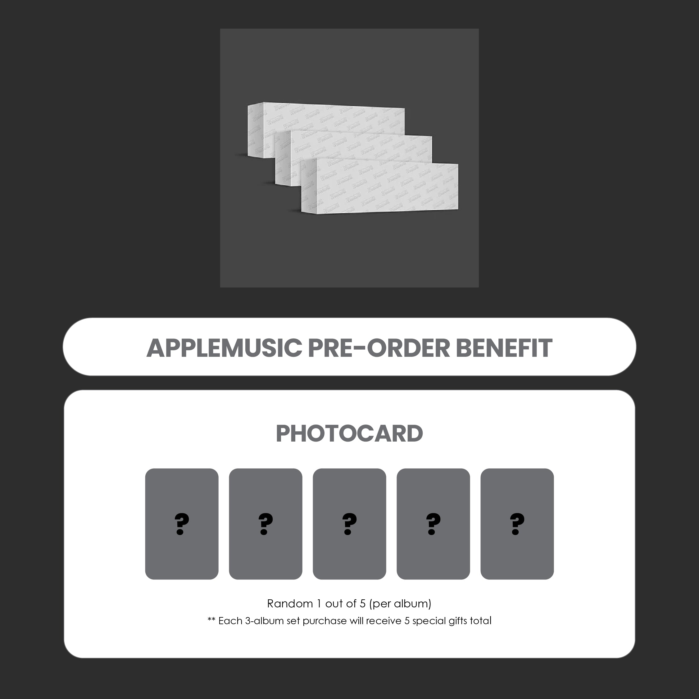 LE SSERAFIM 1ST SINGLE ALBUM - SPAGHETTI + APPLEMUSIC PHOTOCARD (PRE-ORDER)