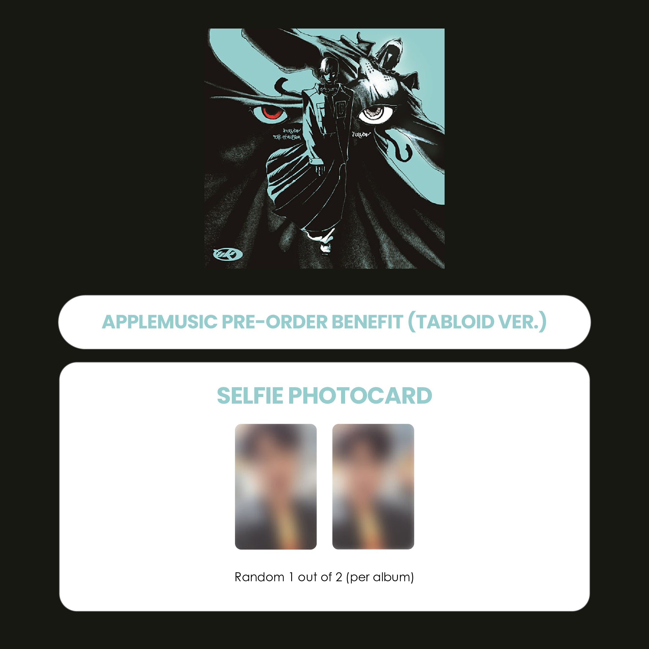 U-KNOW 1ST ALBUM - I-KNOW (TABLOID VER.) + APPLEMUSIC PHOTOCARD (PRE-ORDER)