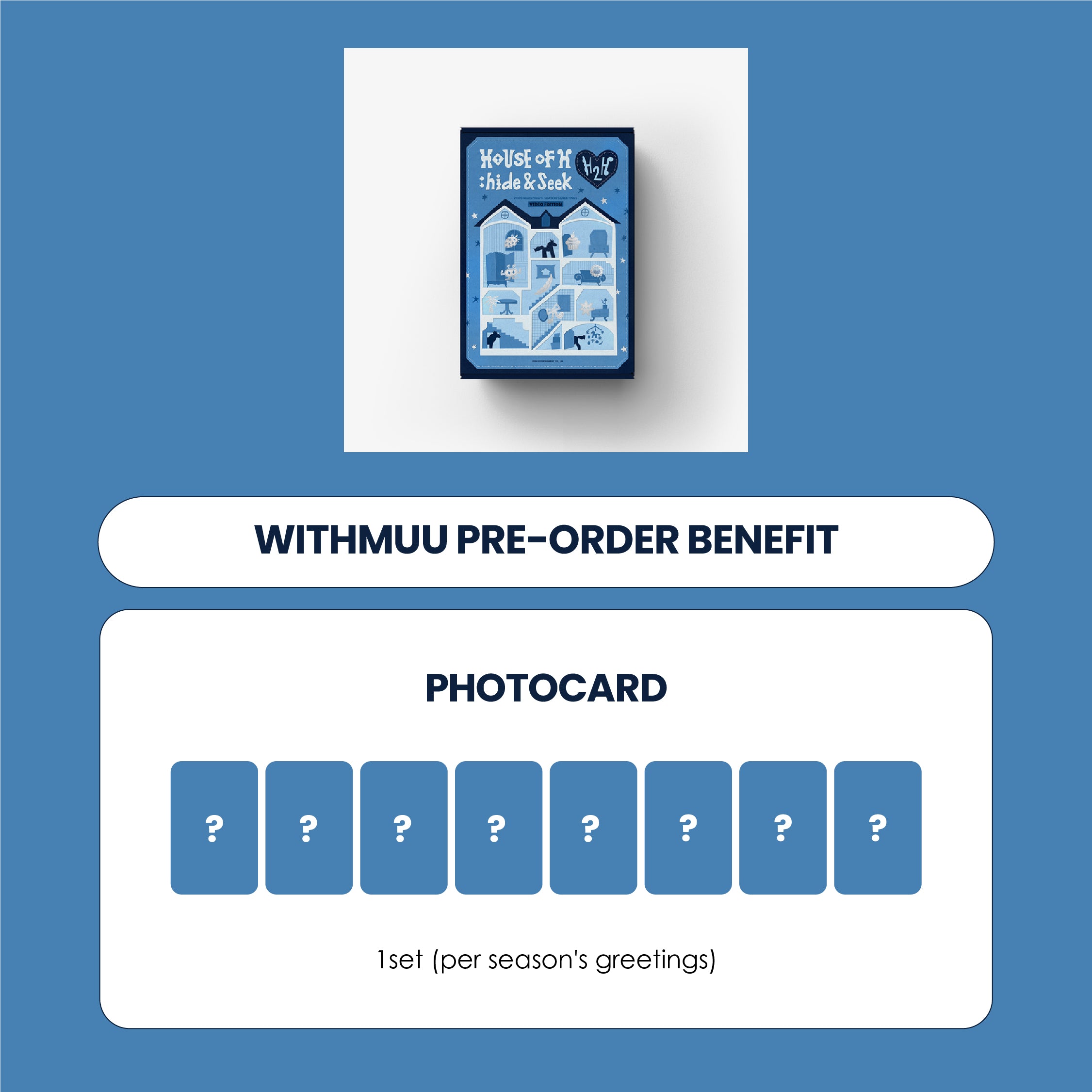 HEARTS2HEARTS 2026 SEASON'S GREETINGS + WITHMUU PHOTOCARD (VIDEO EDITION) (PRE-ORDER)