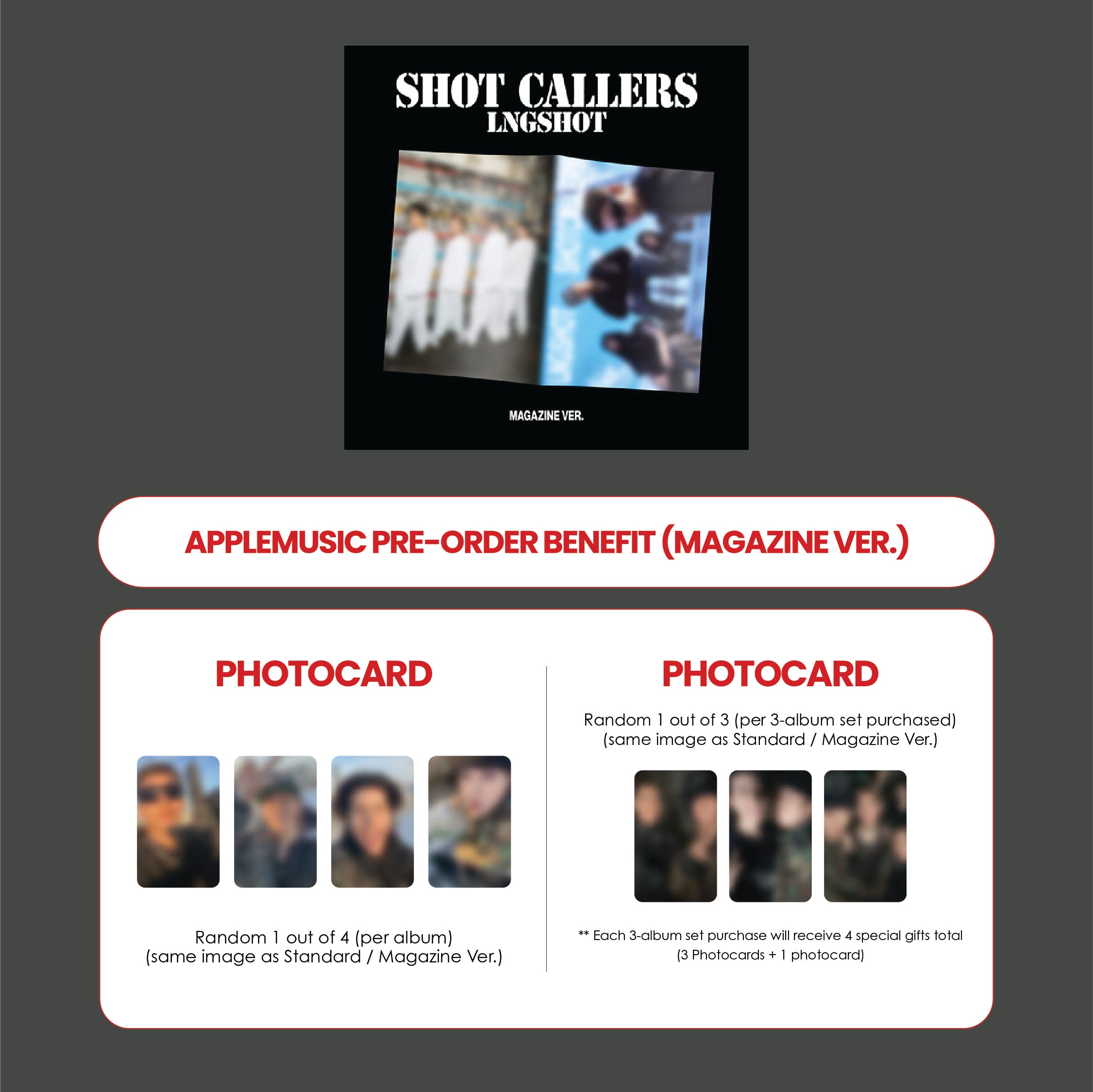 LNGSHOT 1ST EP ALBUM - SHOT CALLERS – SubK Shop