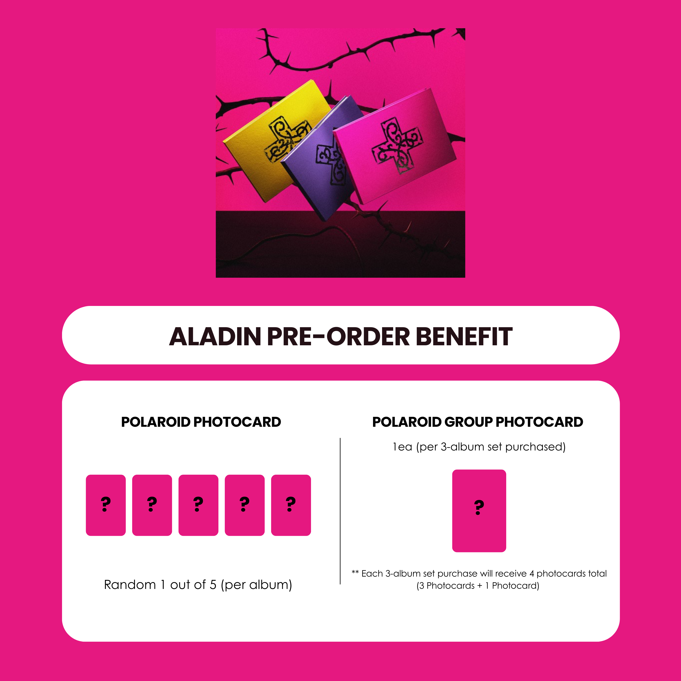 TXT 8TH MINI ALBUM - 7TH YEAR: WHEN THE WIND BRIEFLY STOPPED IN THE THORN BUSH + ALADIN POLAROID PHOTOCARD (PRE-ORDER)