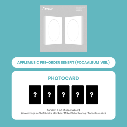 ITZY MINI ALBUM - MOTTO (POCAALBUM VER.) + APPLEMUSIC PHOTOCARD