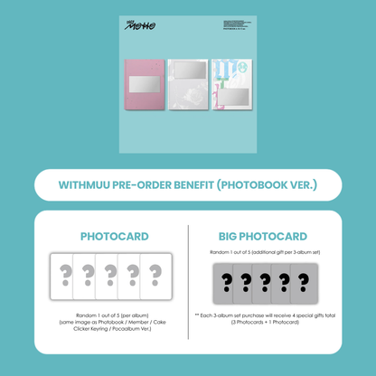 ITZY MINI ALBUM - MOTTO (PHOTOBOOK VER.) + WITHMUU PHOTOCARD