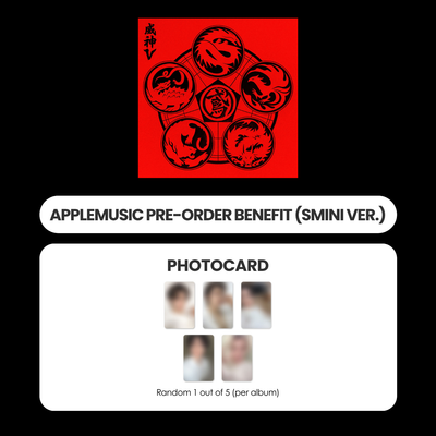 WAYV 8TH MINI ALBUM - VISION WINGS (SMINI VER.) + APPLEMUSIC PHOTOCARD