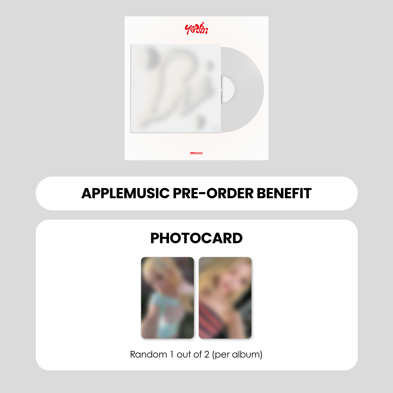 YEOJIN ALBUM - LV1 & LV2 (LP) + APPLEMUSIC PHOTOCARD (PRE-ORDER)