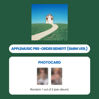 XIAOJUN 1ST MINI ALBUM - HEY, SOMEBODY (SMINI VER.) + APPLEMUSIC PHOTOCARD (PRE-ORDER)