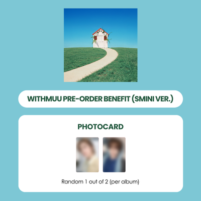 XIAOJUN 1ST MINI ALBUM - HEY, SOMEBODY (SMINI VER.) + WITHMUU PHOTOCARD (PRE-ORDER)