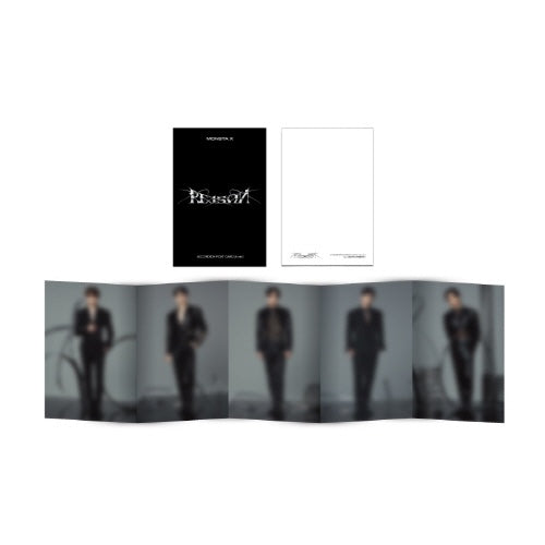 MONSTA X POP-UP STORE [REASON] OFFICIAL MD - 05. ACCORDION POST CARD (A VER.)