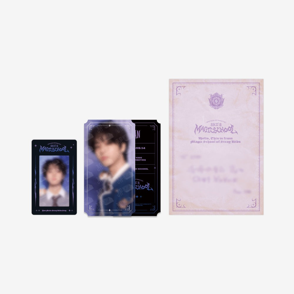STRAY KIDS 4TH FANMEETING [SKZ'S MAGIC SCHOOL] OFFICIAL MD - 08. ADMISSION SET
