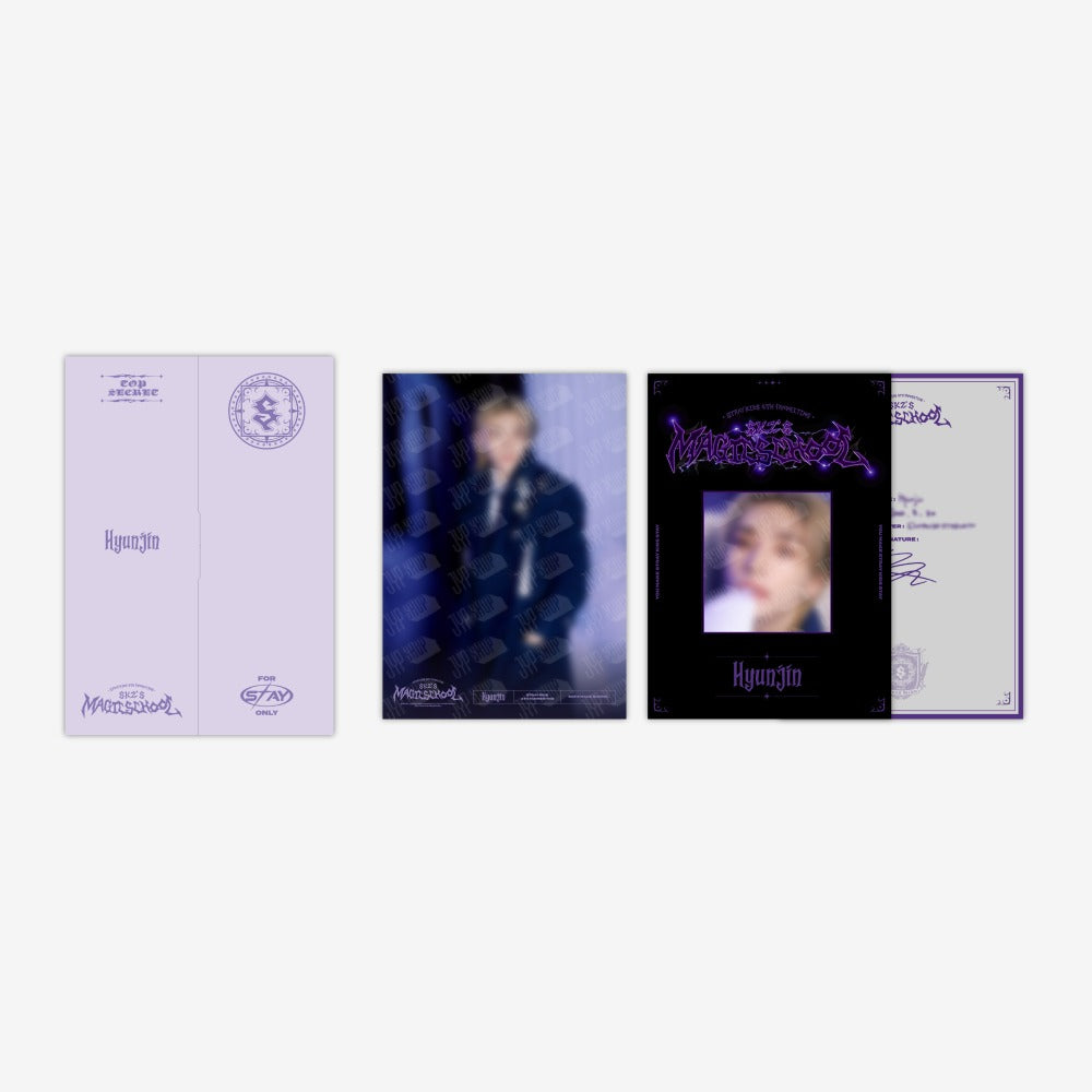 STRAY KIDS 4TH FANMEETING [SKZ'S MAGIC SCHOOL] OFFICIAL MD - 07. PROFILE POSTER SET