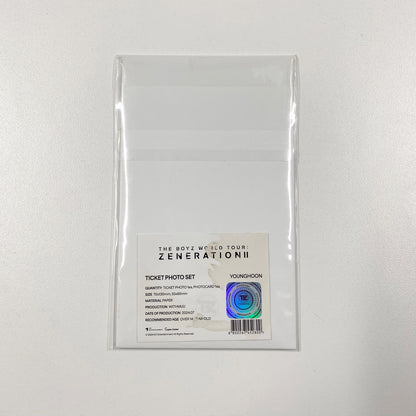 THE BOYZ WORLD TOUR : ZENERATION2 OFFICIAL MD - 13. PHOTO TICKET SET [SECOND CHANCE] - 01