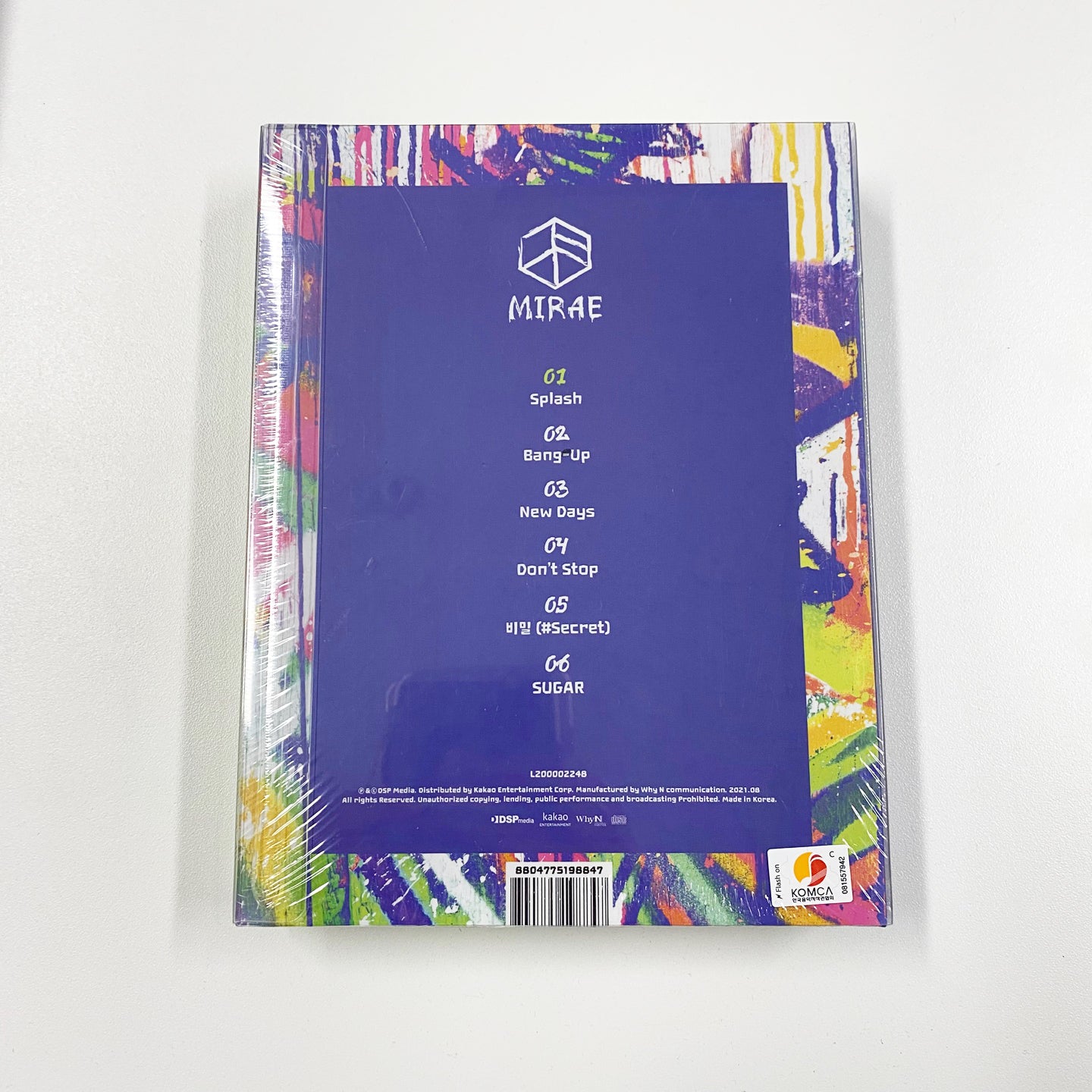 MIRAE 2ND MINI ALBUM - SPLASH [SECOND CHANCE] - 02