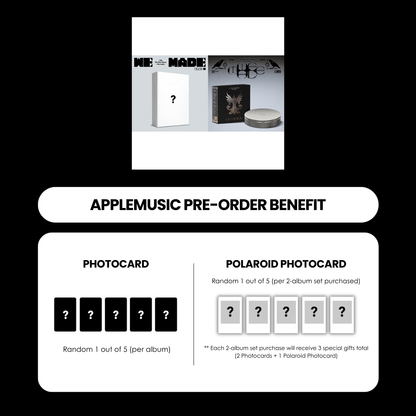I-DLE 9TH MINI ALBUM - WE MADE + APPLEMUSIC PHOTOCARD (PRE-ORDER)