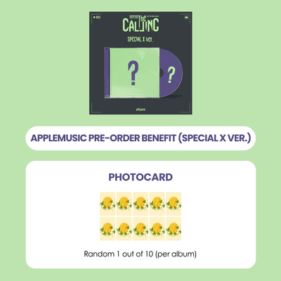 XIKERS 8TH MINI ALBUM - ROUTE ZERO : THE CALLING (SPECIAL X VER.) + APPLEMUSIC PHOTOCARD (PRE-ORDER)