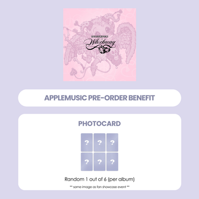 DAILY:DIRECTION 1ST MINI ALBUM - WHICH WAY + APPLEMUSIC PHOTOCARD (PRE-ORDER)